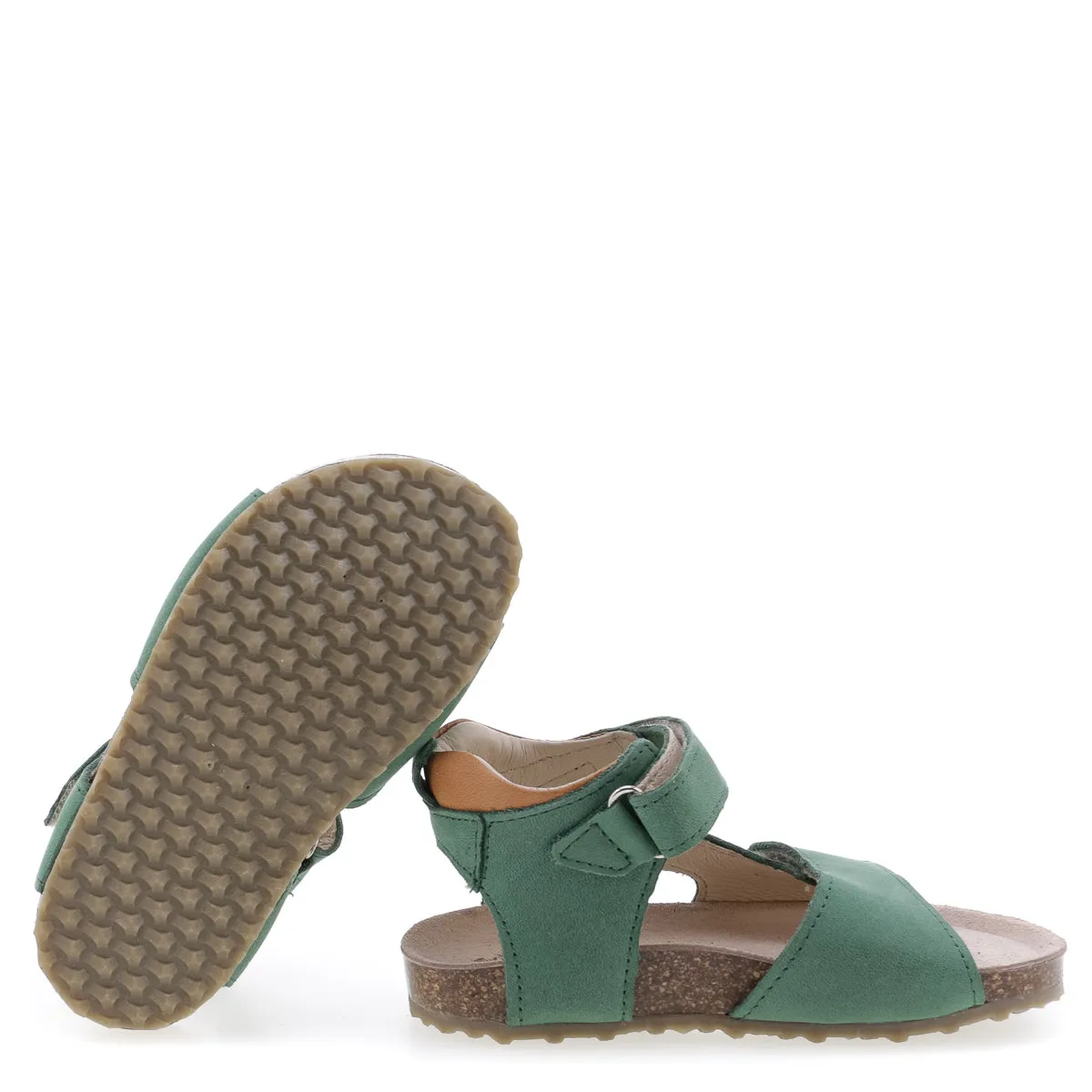 (2508-21/2509-21) Emel green velcro sandals