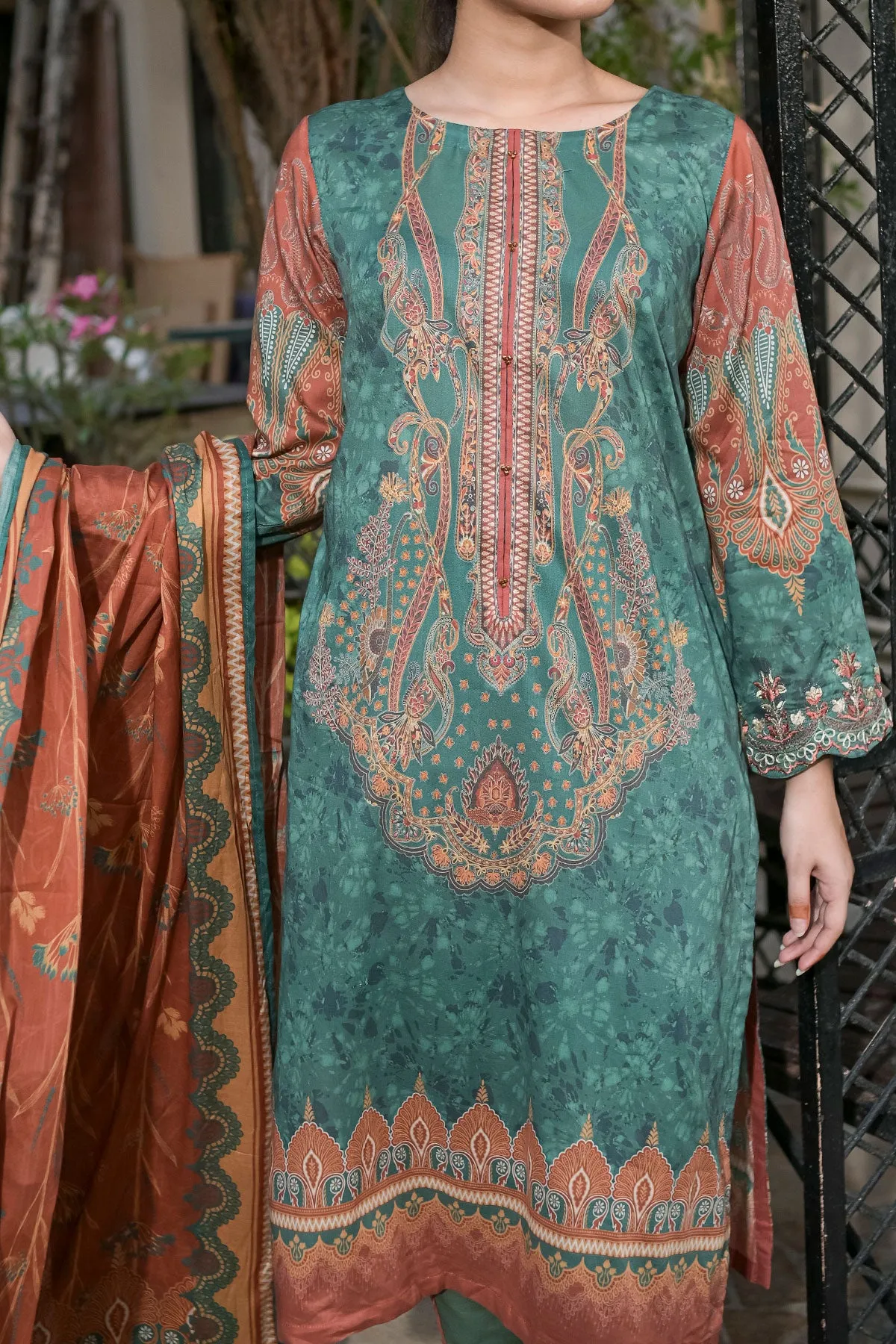 3 PIECE DIGITAL PRINT LAWN| DPC-241