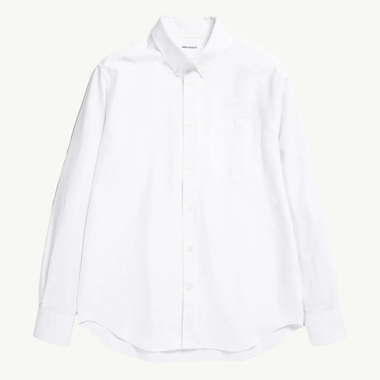 Algot Oxford Monogram - White