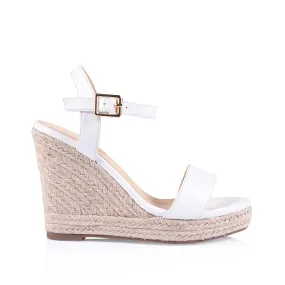 Amaya Rope Wedges - White