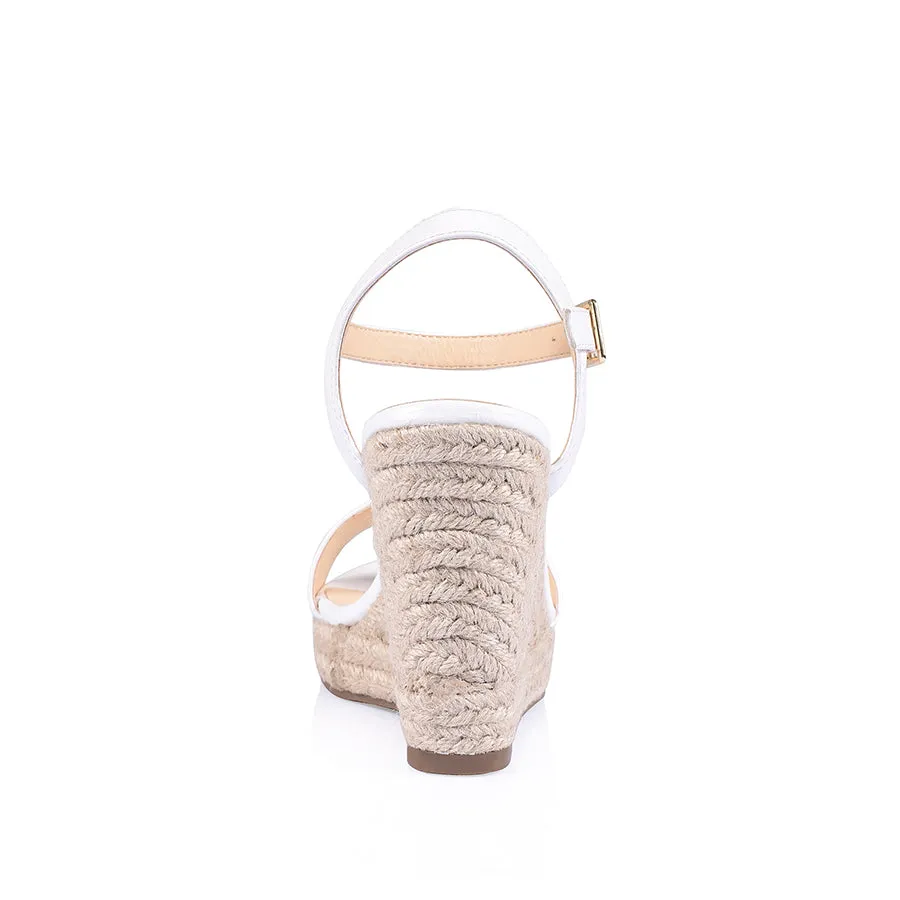 Amaya Rope Wedges - White