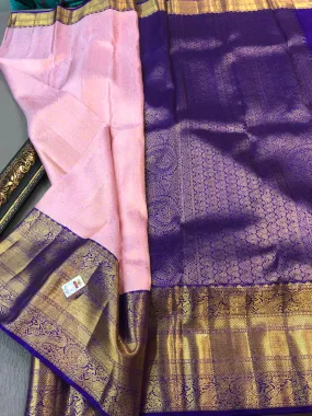 Anandamalika , Exclusive Pure Kanjeevaram Handloom Brocade Silk Saree for Women -SACHI001KSC