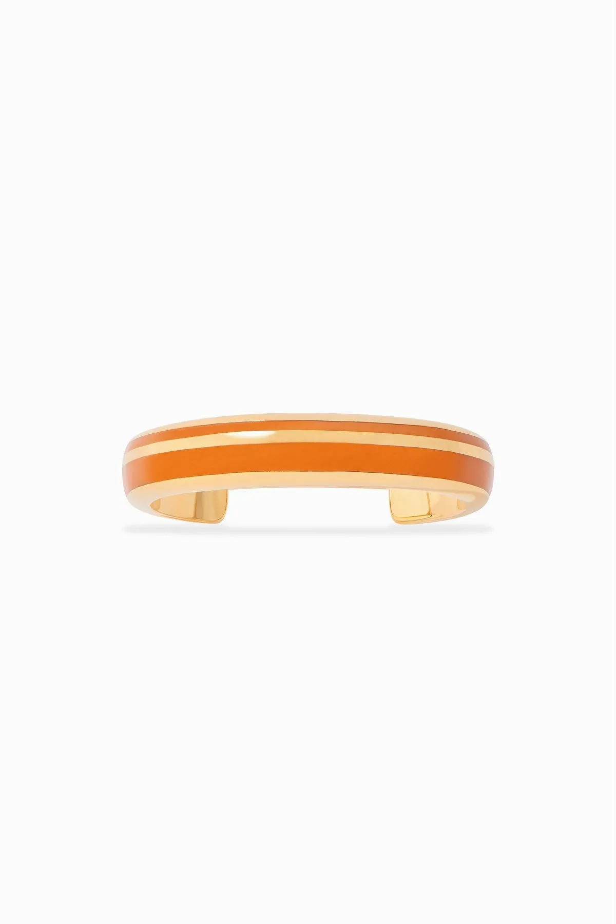 Aurelie Bidermann Tarsila Bangle - Gold/ Tan