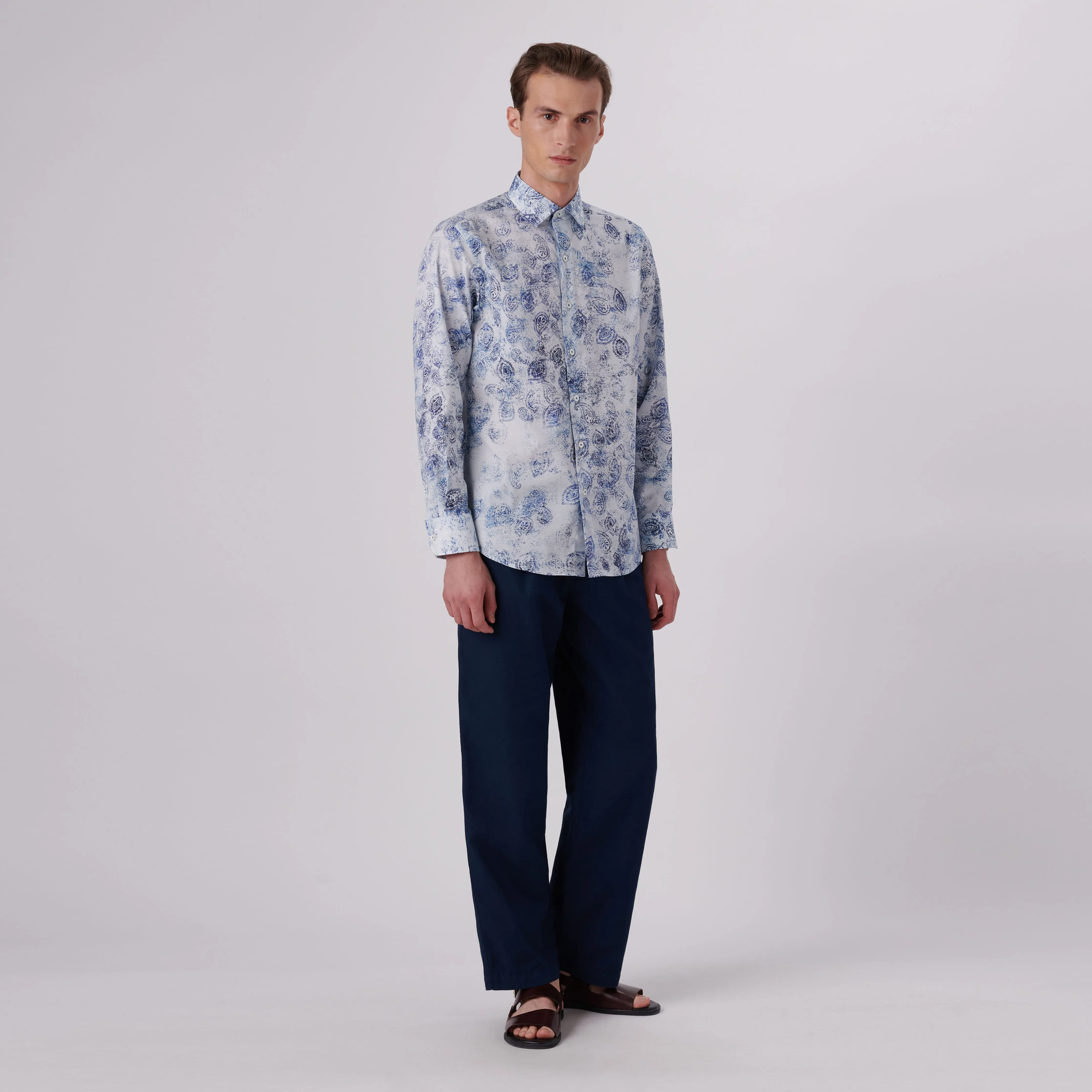 Axel Paisley Print Shirt