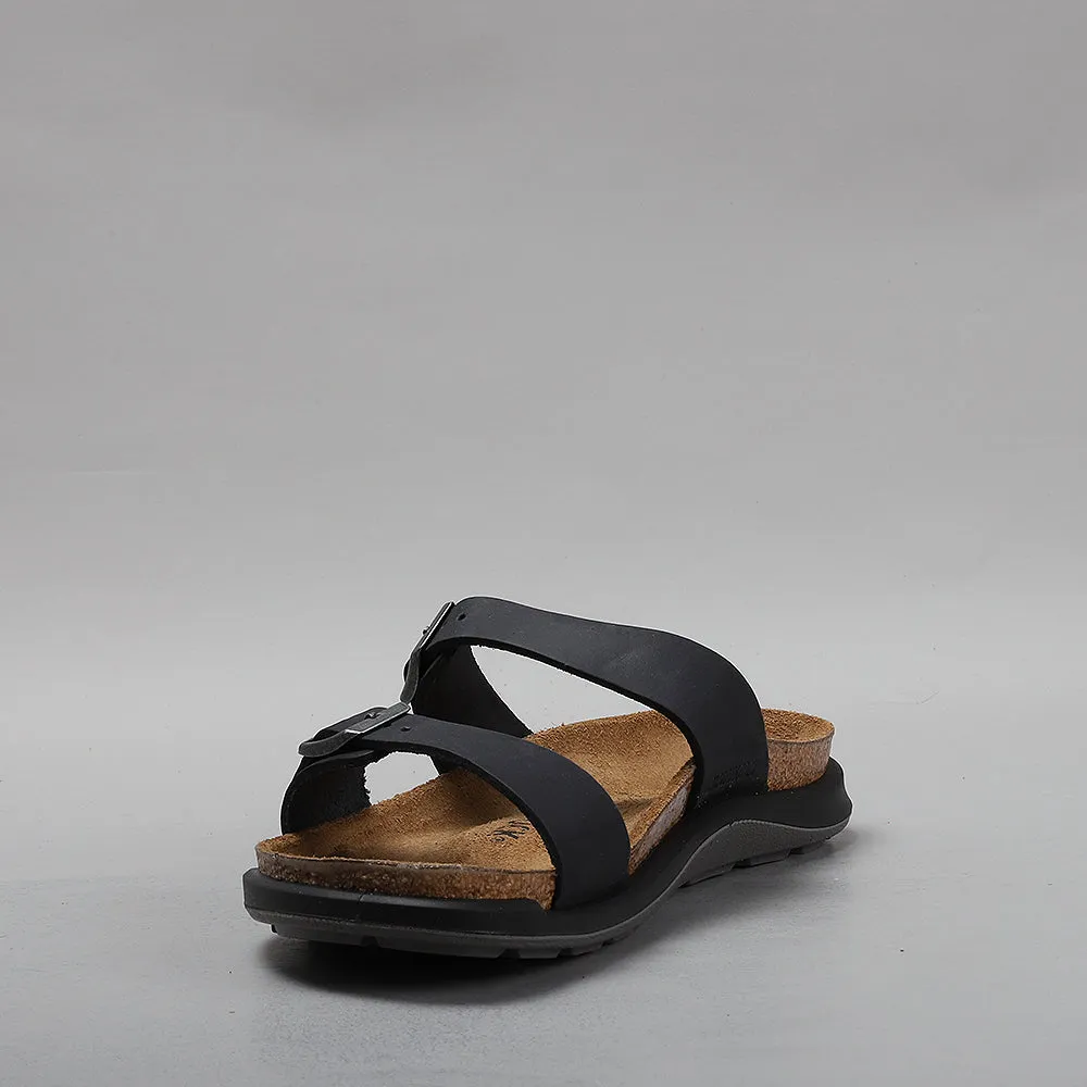 BIRKENSTOCK - SIERRA 1022305 - BLACK WAXY OILED LEATHER