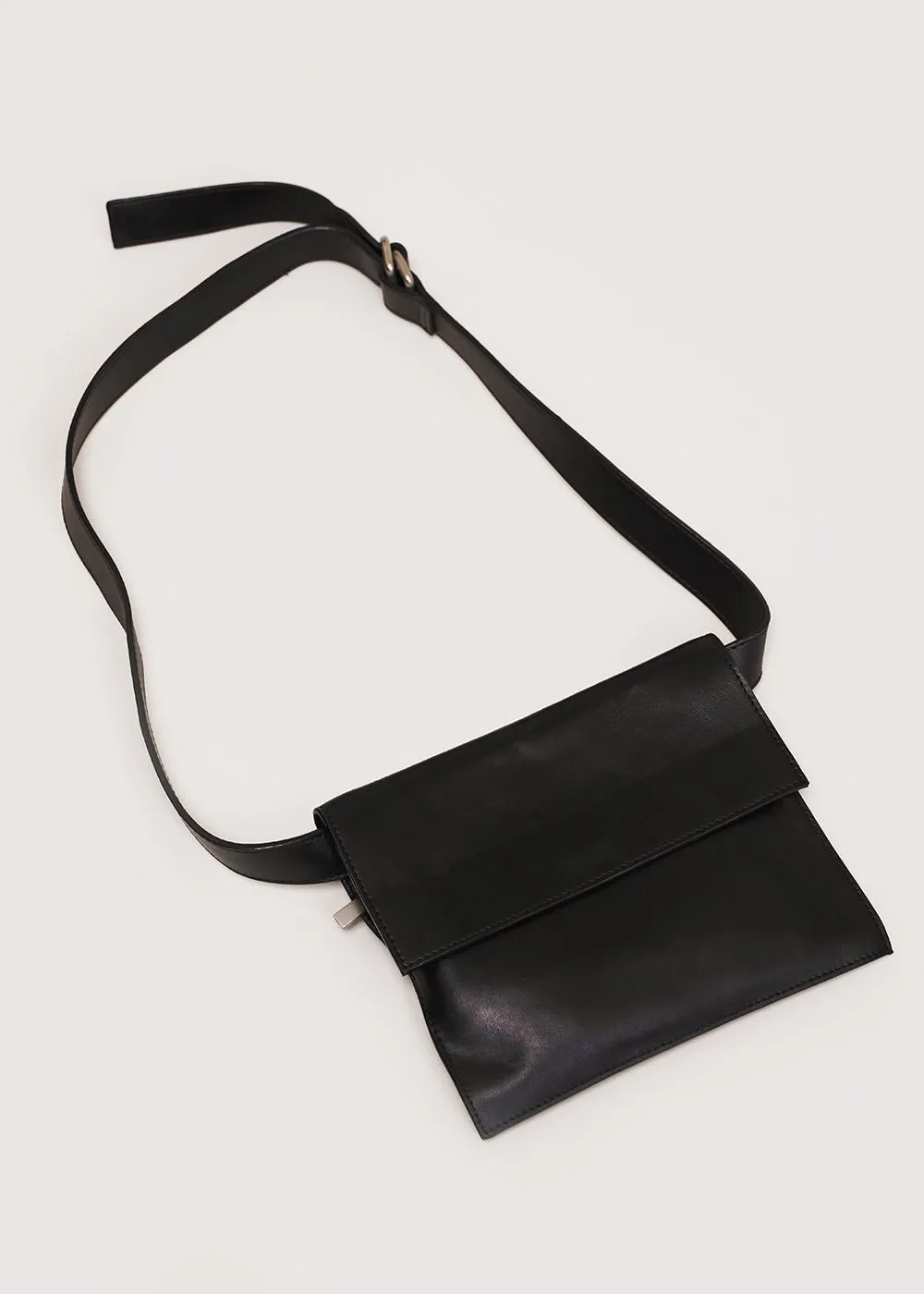 Black Mini Pocket Belt Bag