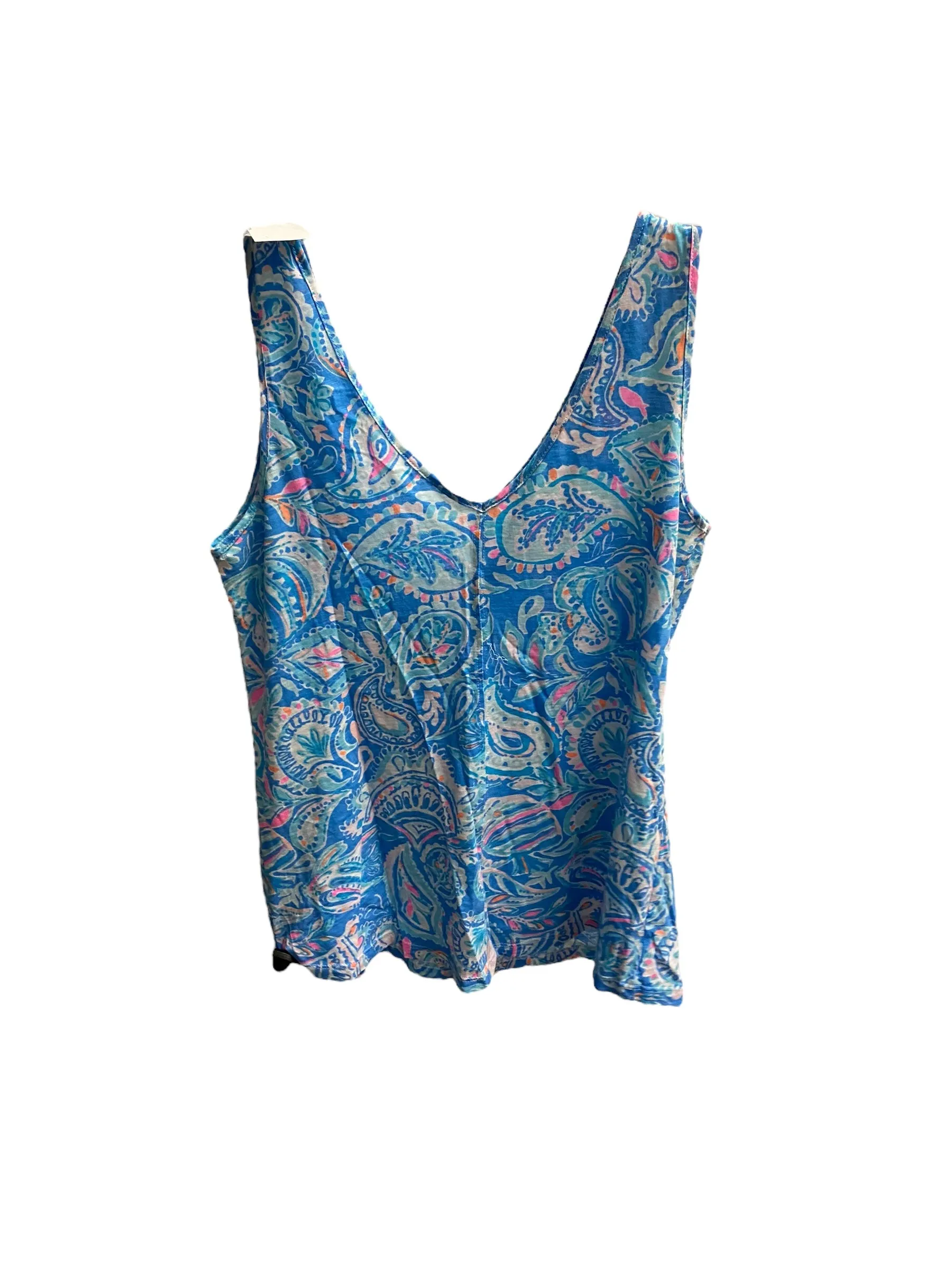 Blue Top Sleeveless Lilly Pulitzer, Size Xs