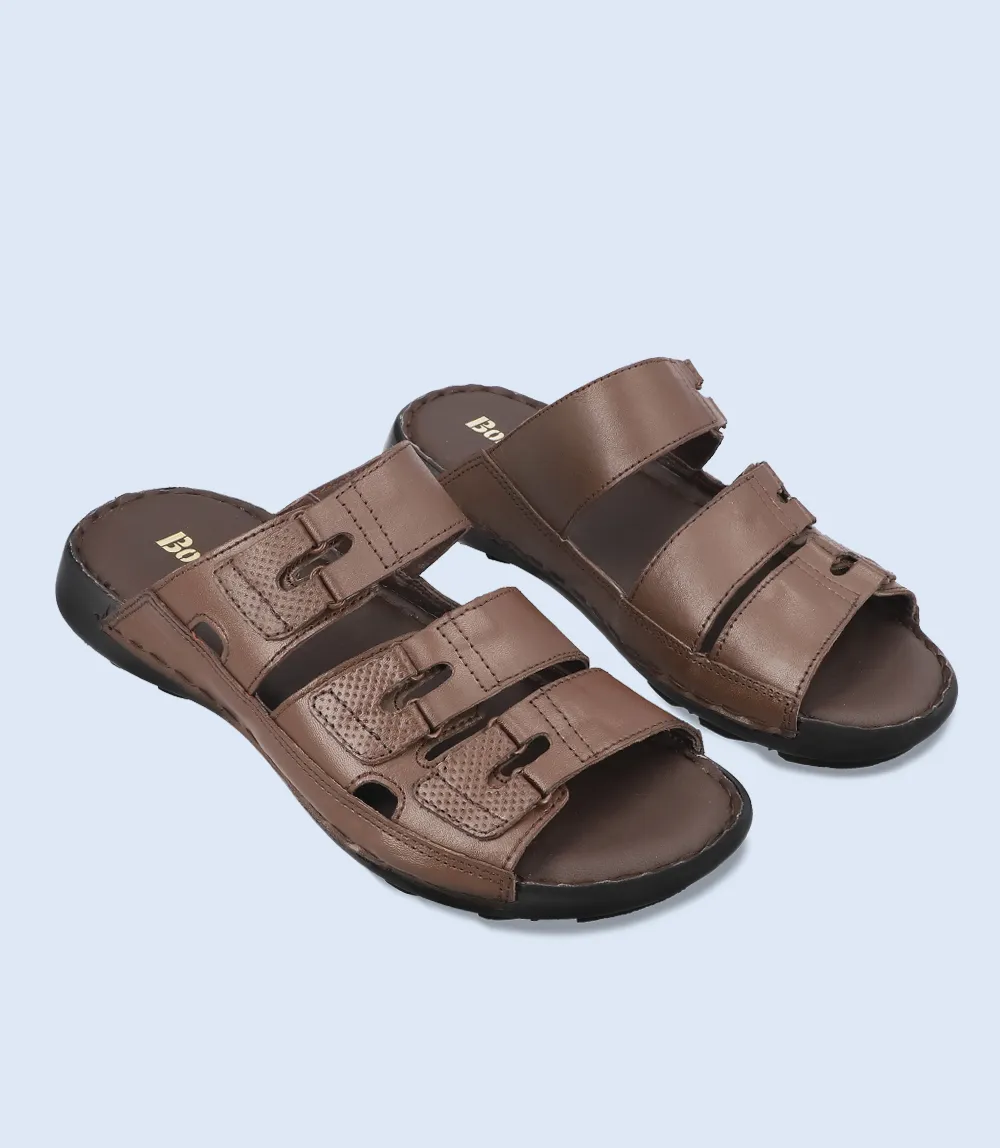 BM4635-CHOCO-Men Slipper