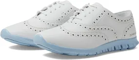 Cole Haan Zerogrand Wing Ox Closed Hole II Optic White/Oxford Blue Sneakers