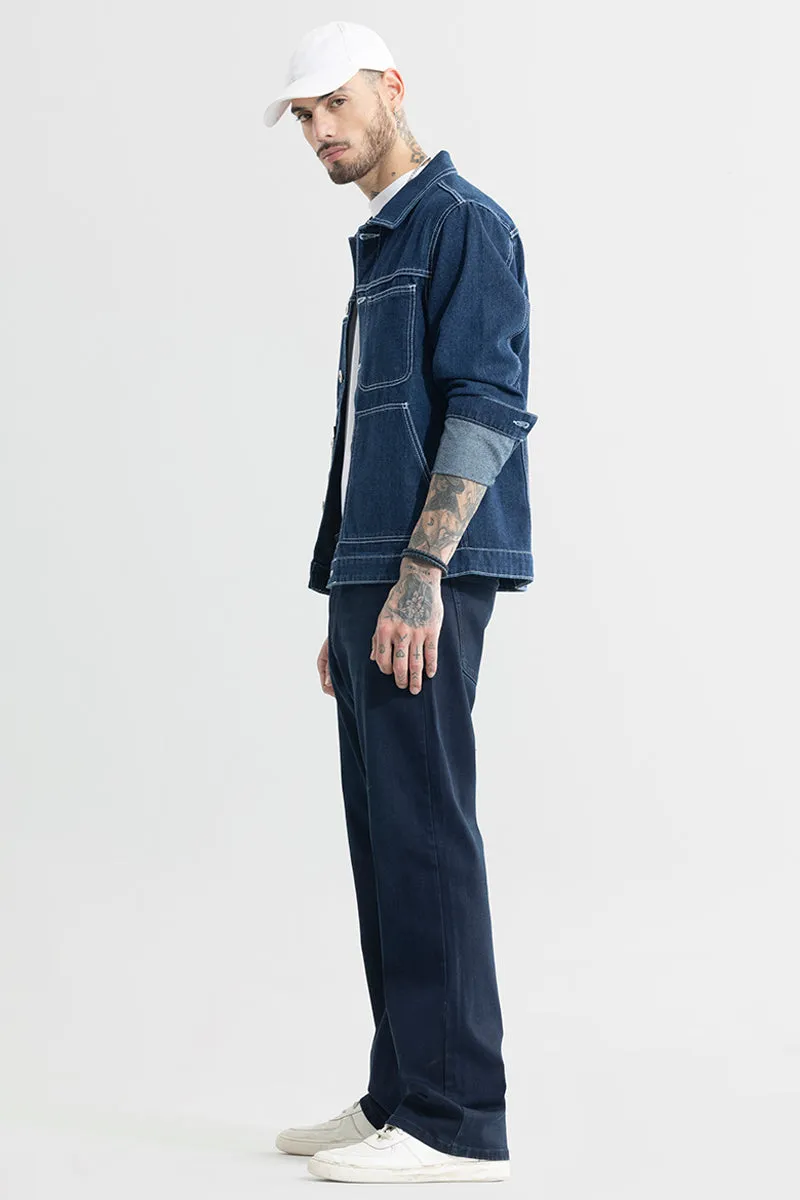 Dazzle Dark Blue Bootcut Jeans