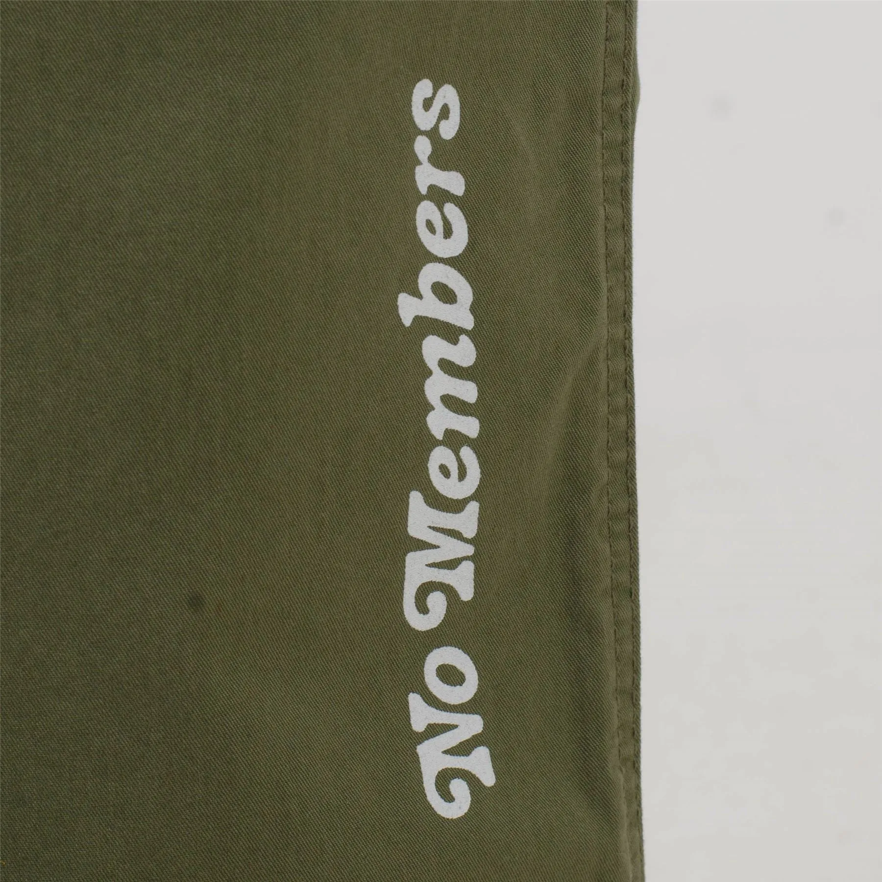 Embroidered Patch Chino Green - W22