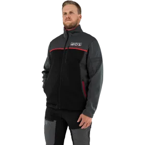 FXR Men's Elevation Tech Zip-Up Black/Red