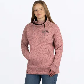 FXR Women's Ember Sweater Pullover Dusty Rose/Black