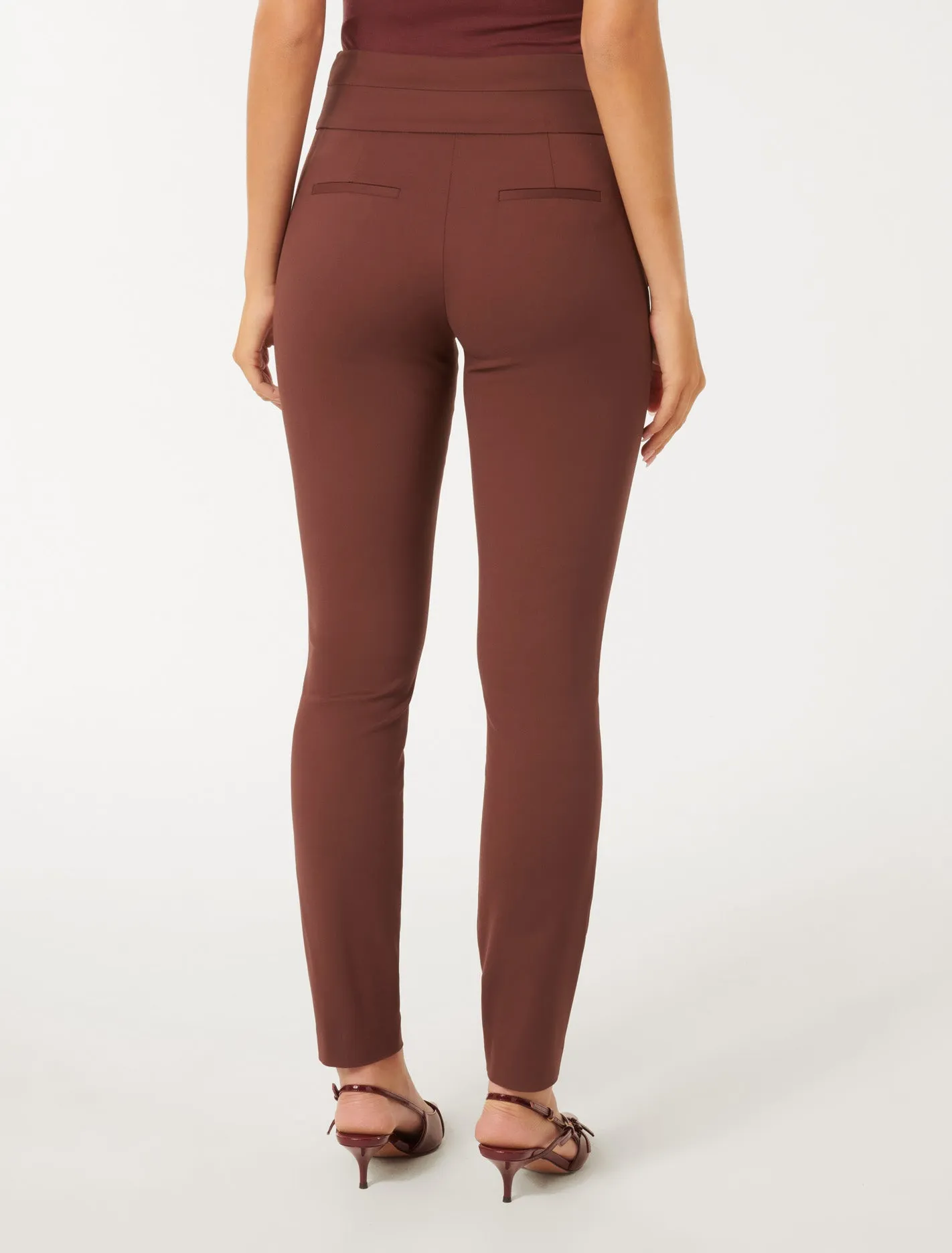 Georgia High Waist Full Length Pants