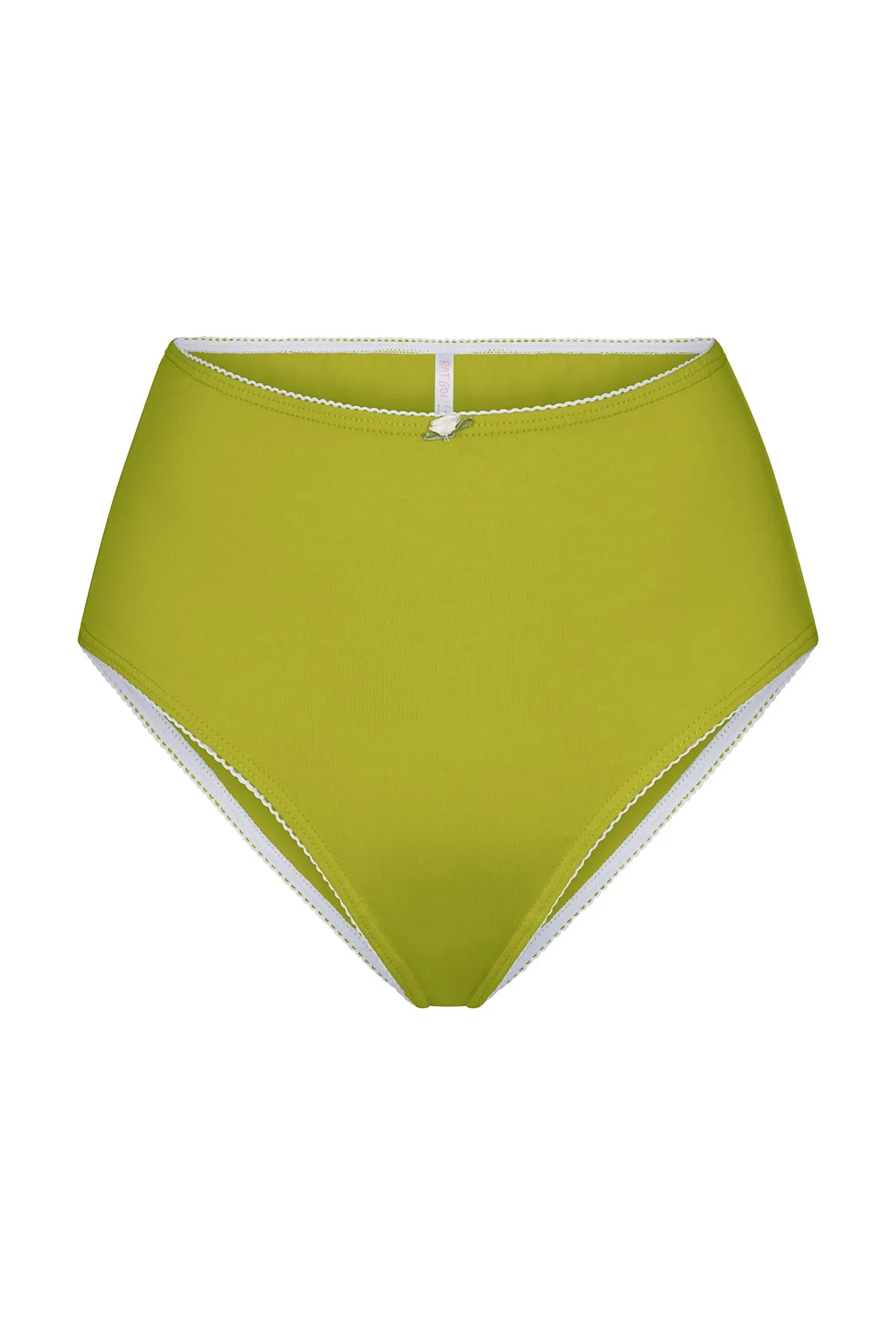 HIGH RISE UNDERWEAR IN AVOCADO