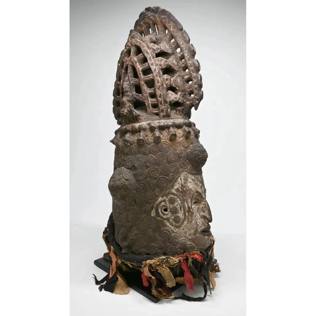 Igbo Tall Maiden Mask / Headdress, Nigeria PROVENANCE