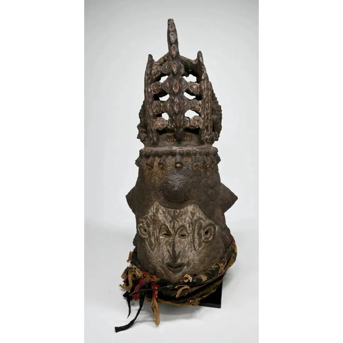 Igbo Tall Maiden Mask / Headdress, Nigeria PROVENANCE