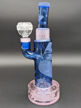 Milky Way Glass - Moonwalker 7 Dab Rig