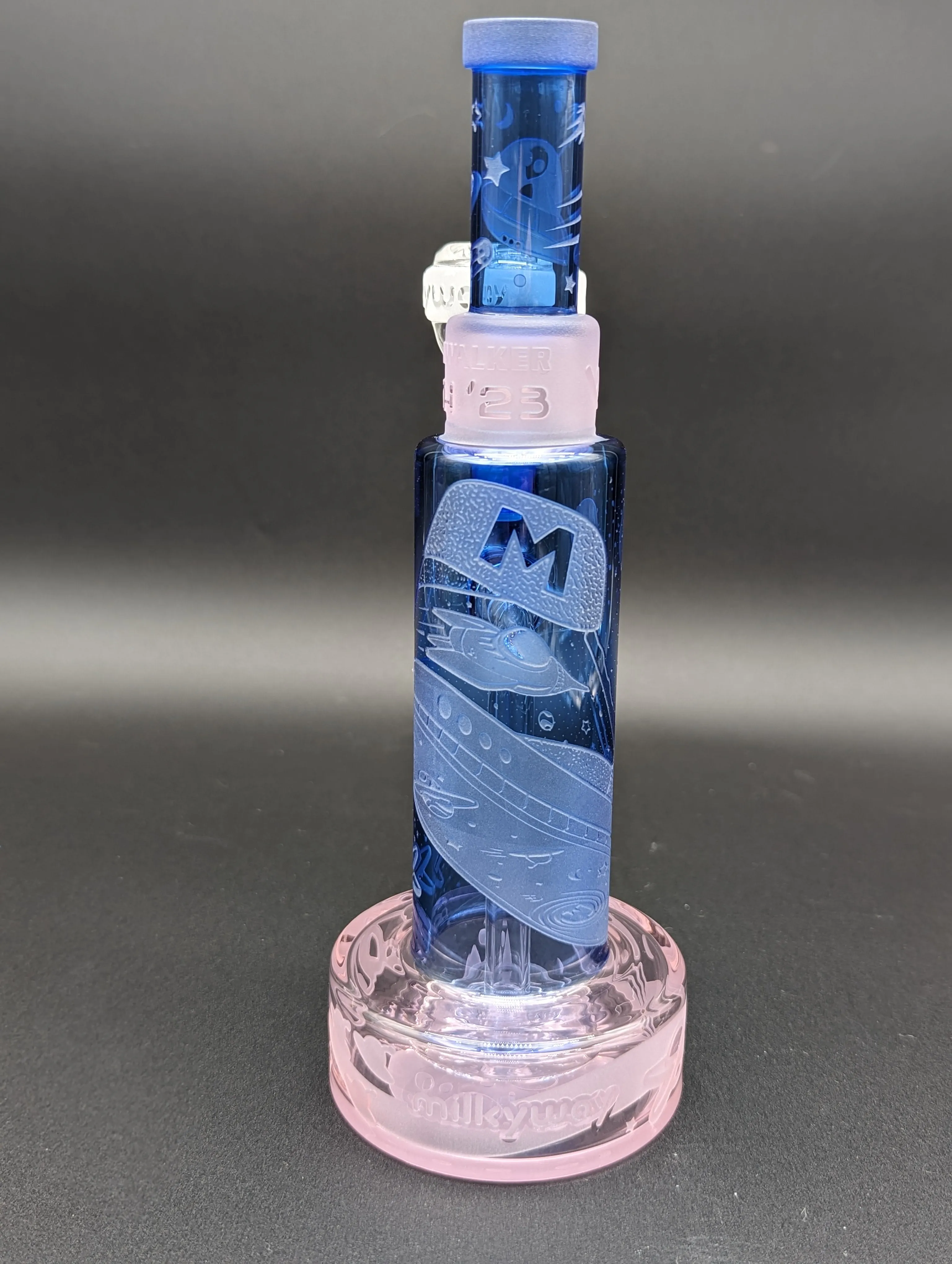 Milky Way Glass - Moonwalker 7 Dab Rig