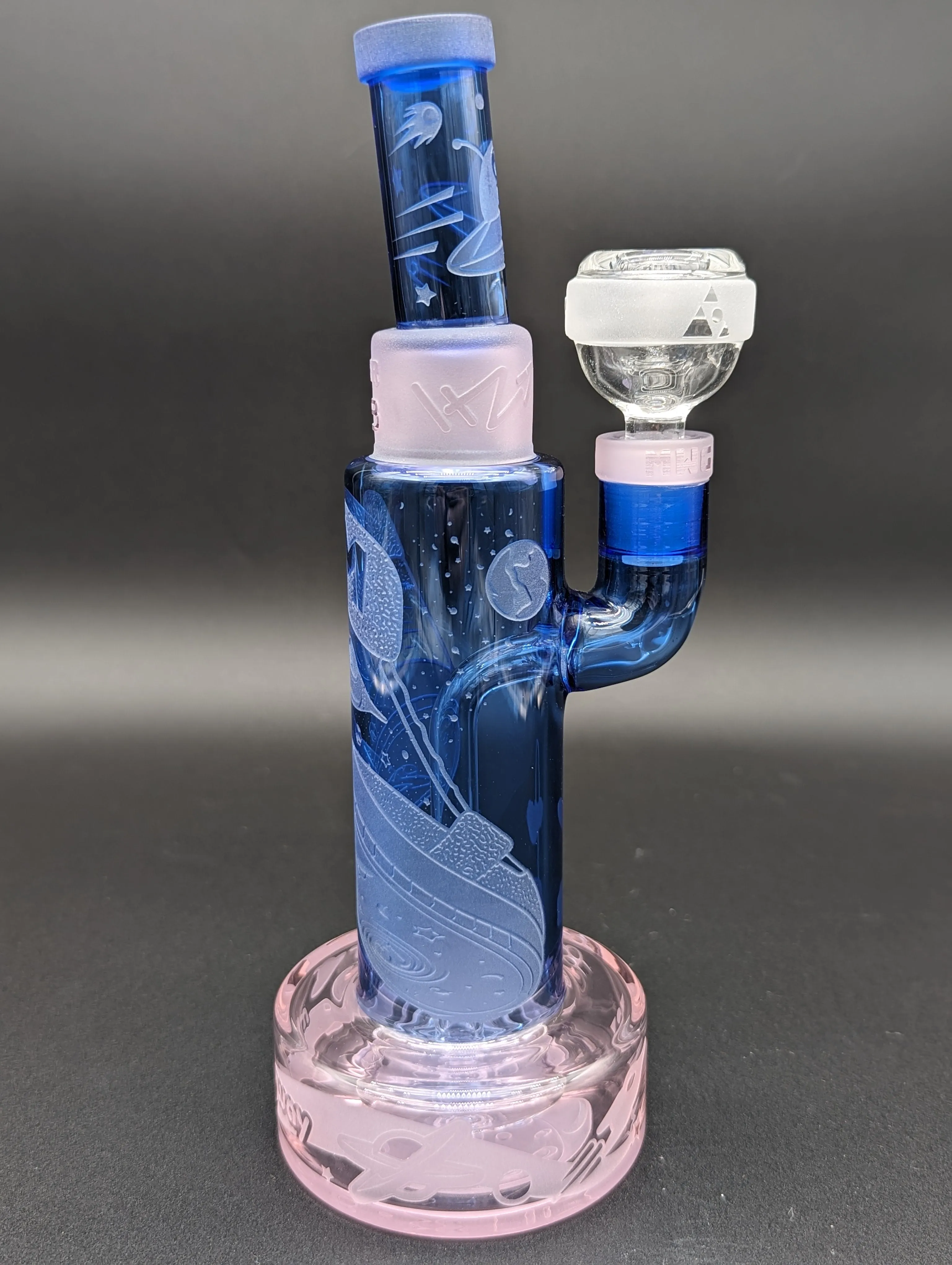 Milky Way Glass - Moonwalker 7 Dab Rig