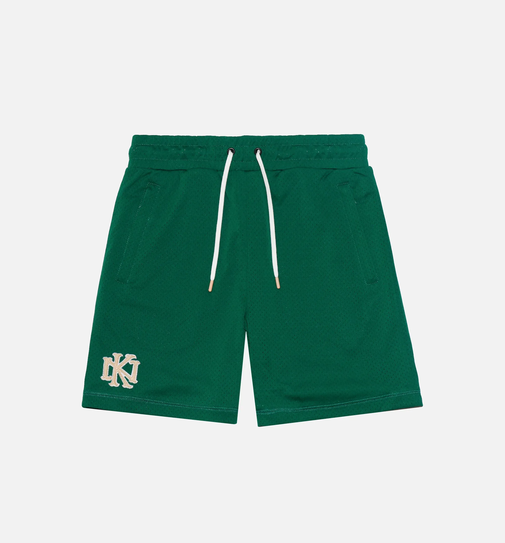 Monogram Mesh Short Mens Shorts - Green