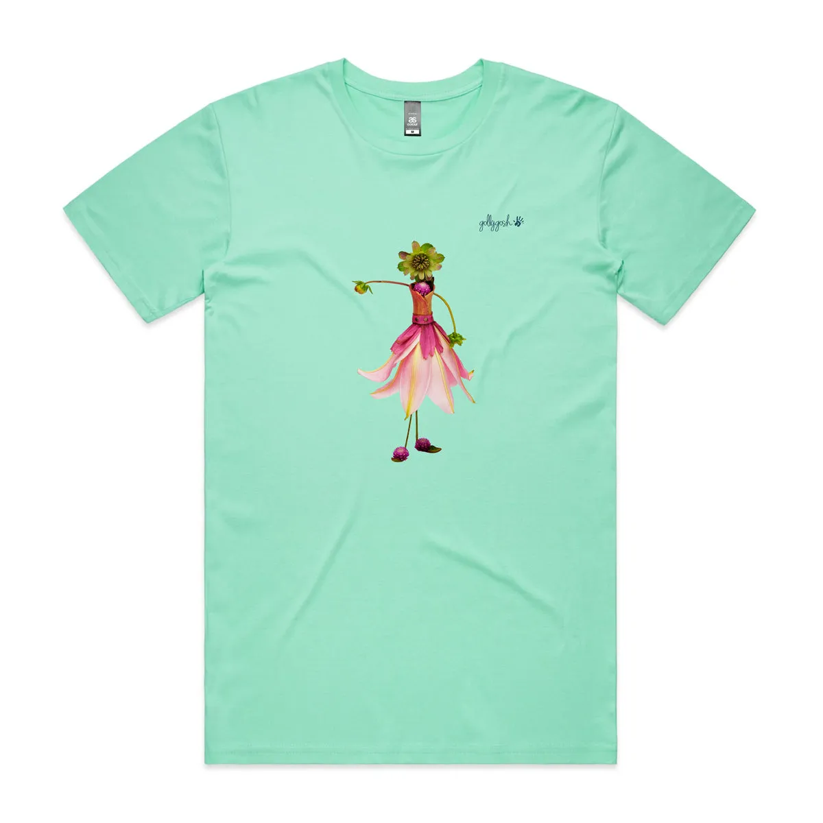 Pink Lily Ballerina Adult Tee