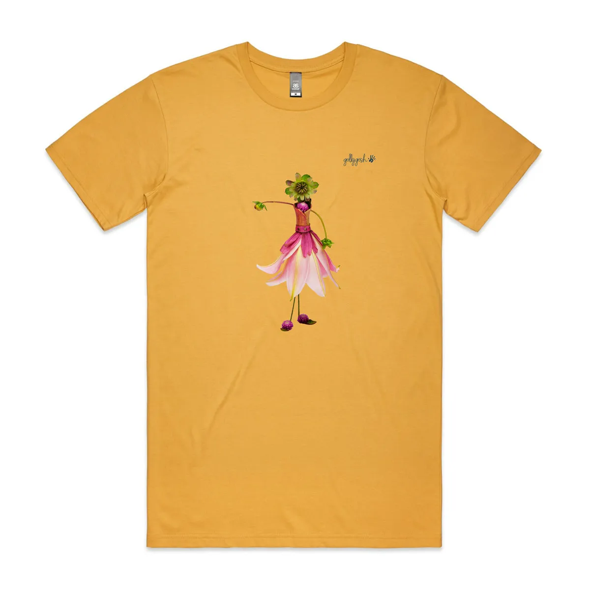 Pink Lily Ballerina Adult Tee