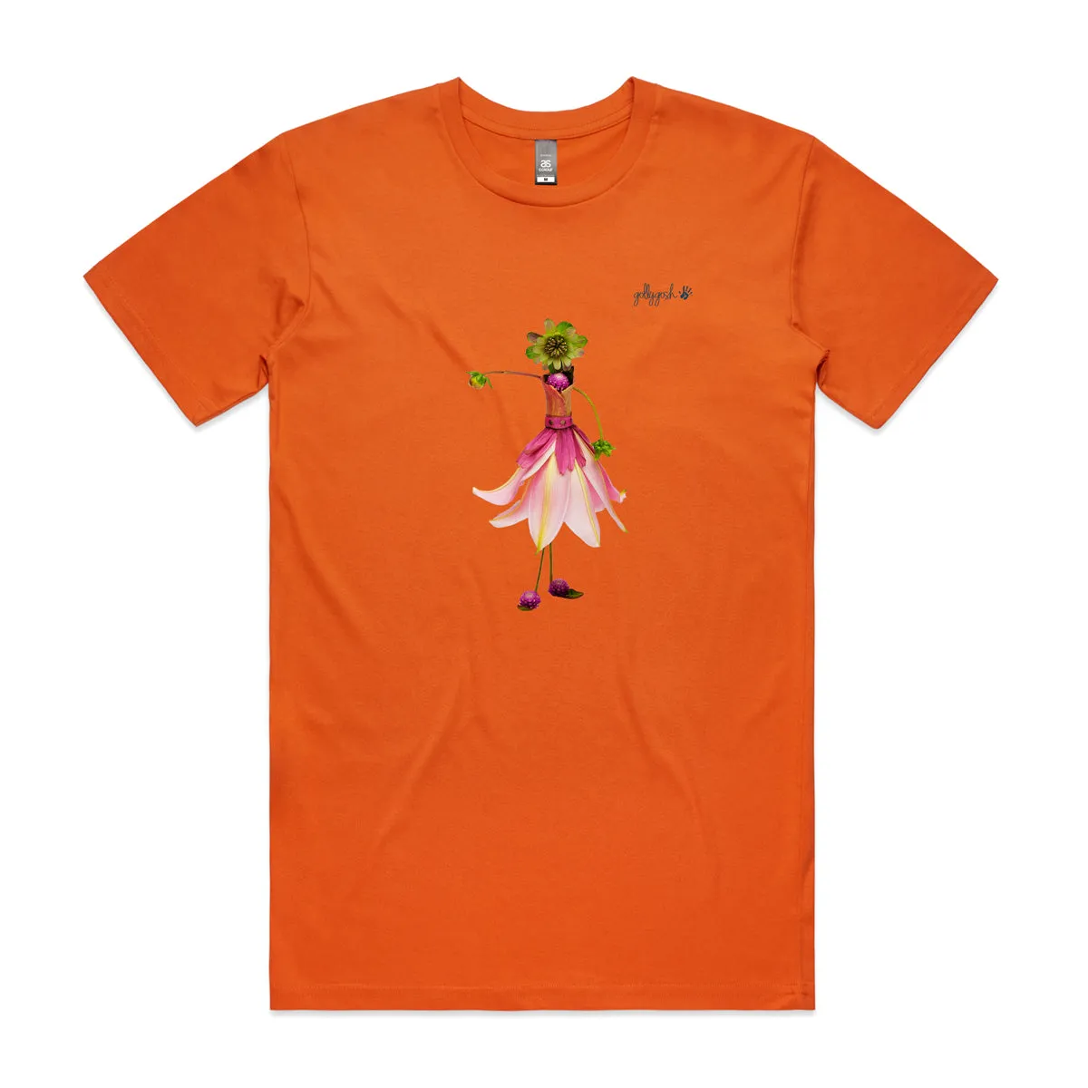 Pink Lily Ballerina Adult Tee