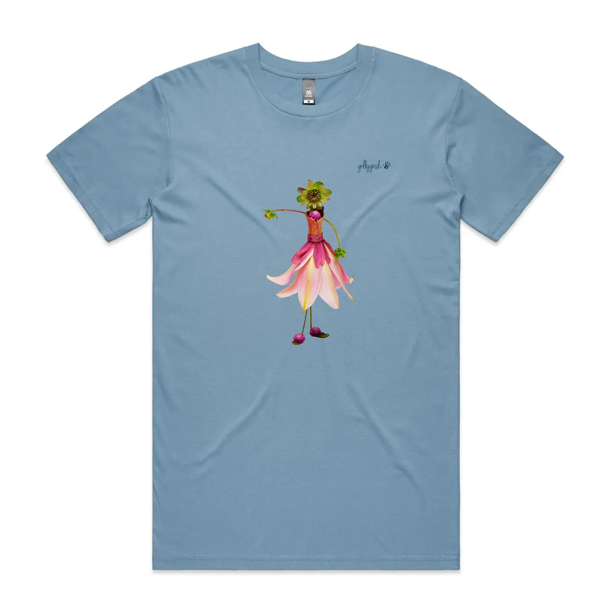 Pink Lily Ballerina Adult Tee