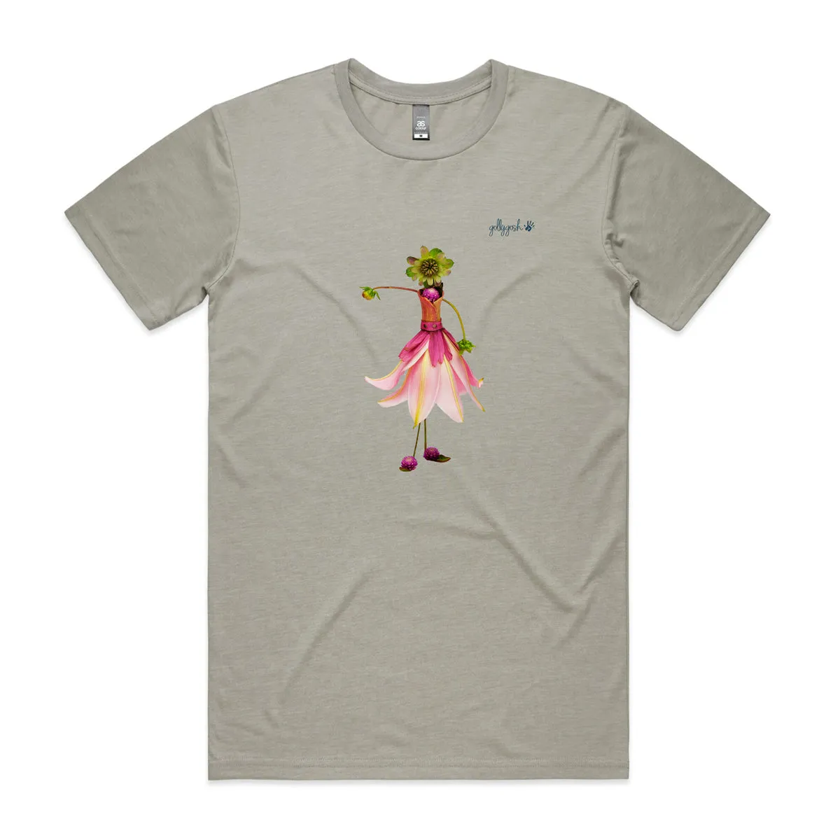 Pink Lily Ballerina Adult Tee