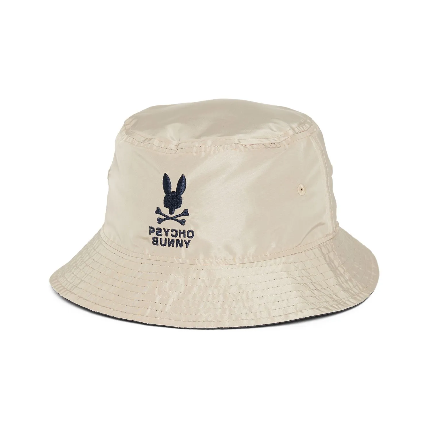 Psycho Bunny Lloyds Reversible Bucket Hat - Wet Sand