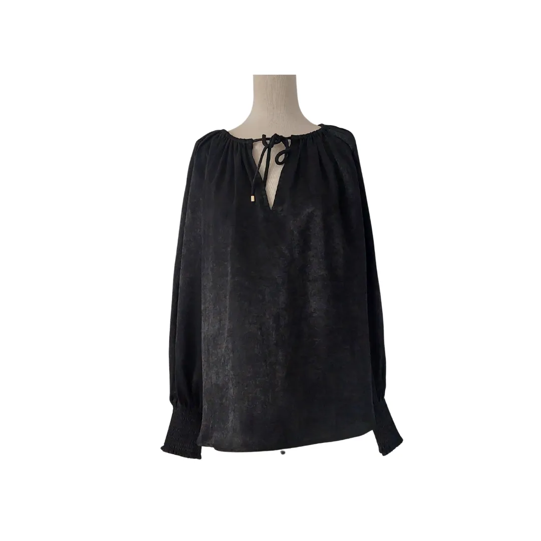 River Island Black Soft Blouse | Brand New |