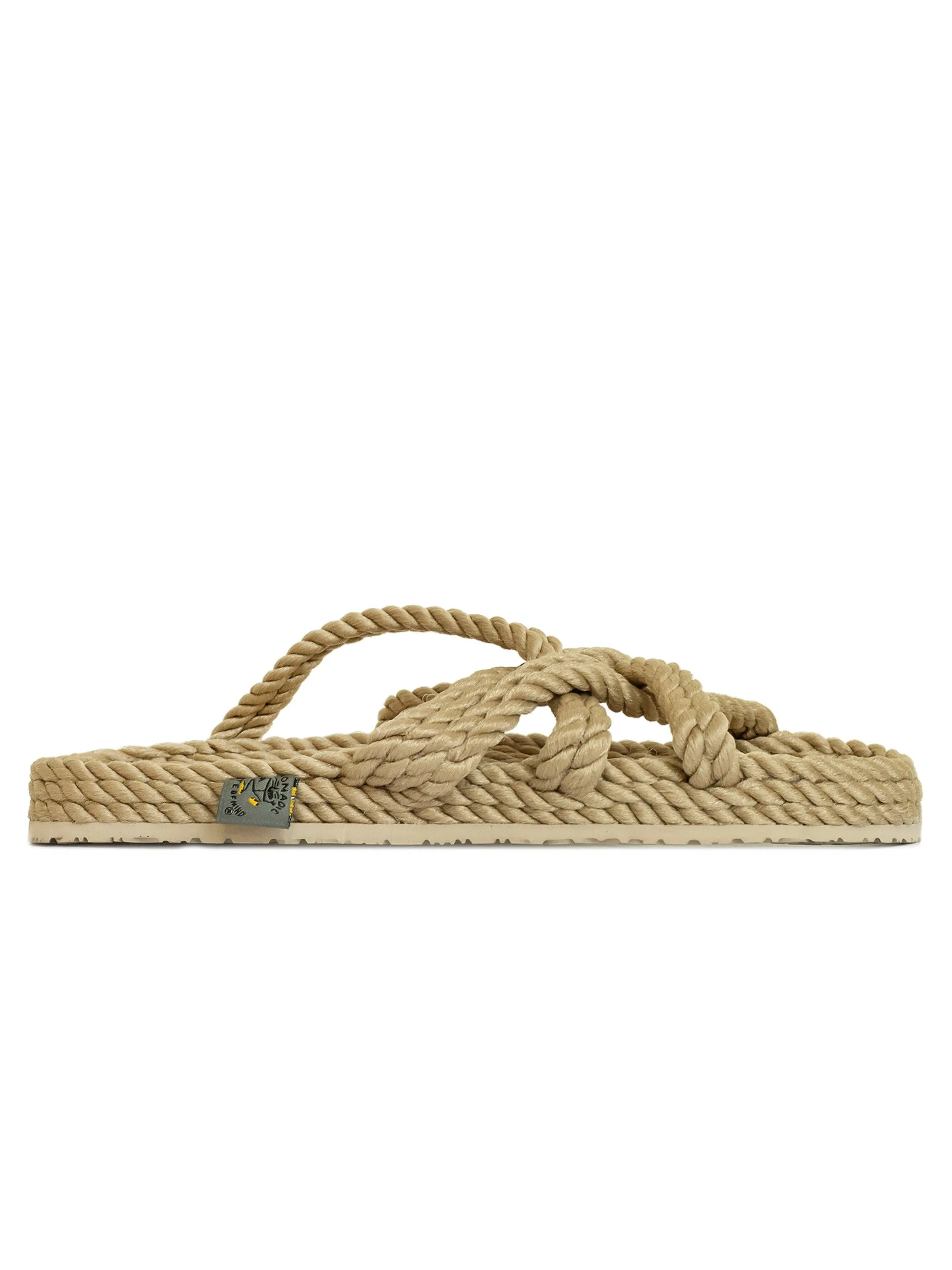 Slip On Rope Sandal with Sole