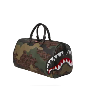 Sprayground Camo Infinity Deluxe Duffle