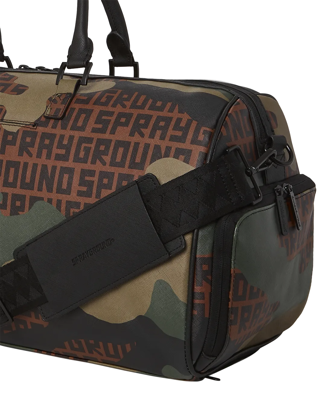 Sprayground Camo Infinity Deluxe Duffle