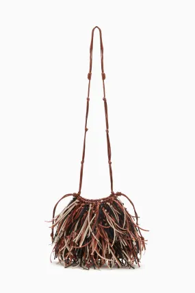 Valeria Fringe Crossbody - Driftwood