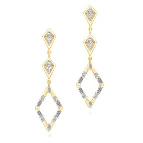 Yellow Gold Diamond Legendary Earrings