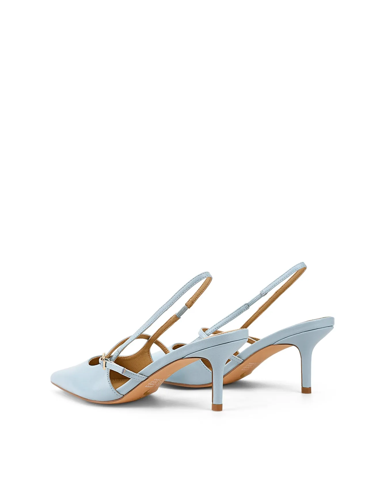 York Slingback Heel - Pale Blue