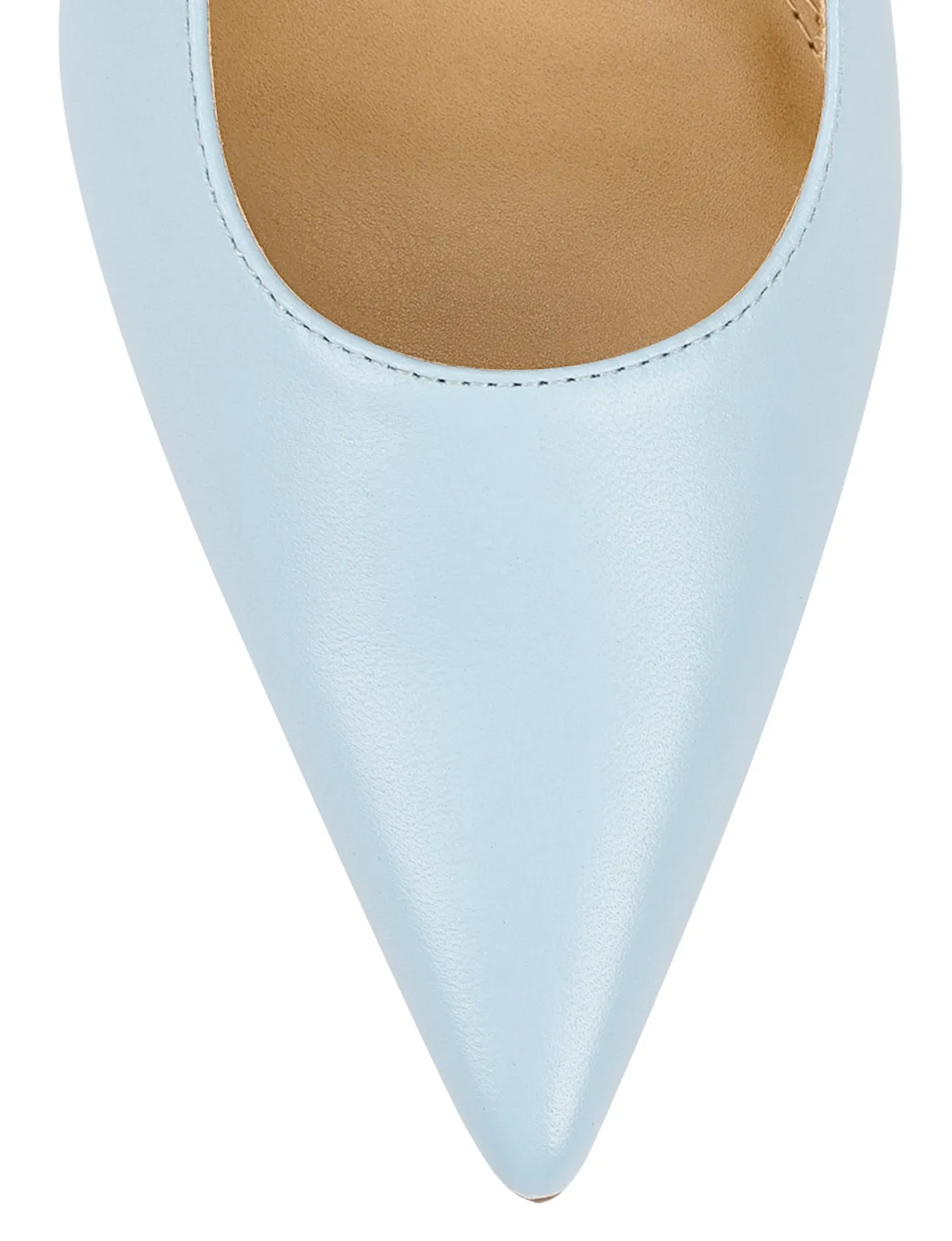 York Slingback Heel - Pale Blue