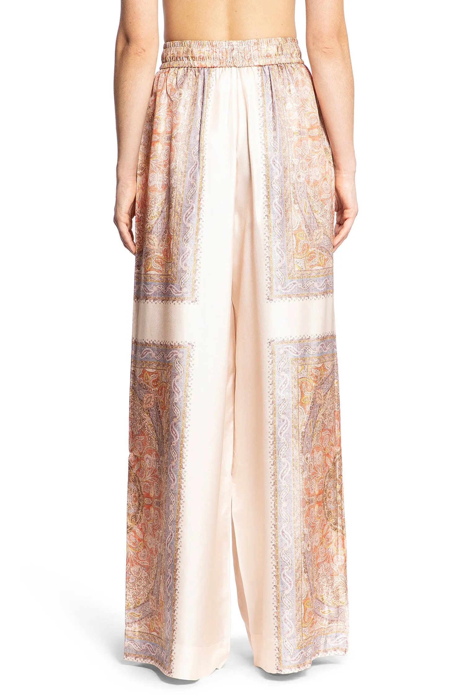 ZIMMERMANN WOMAN MULTICOLOR TROUSERS